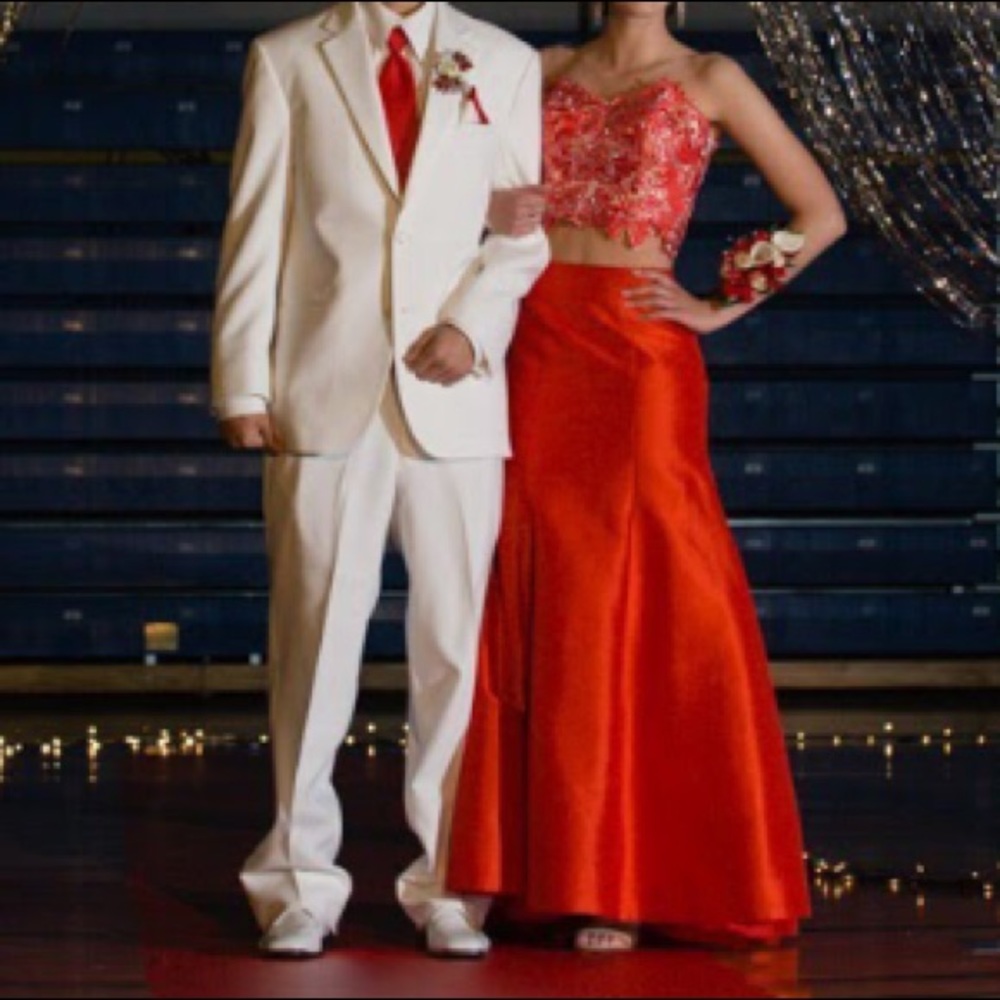 Tiffany Red Prom Dress